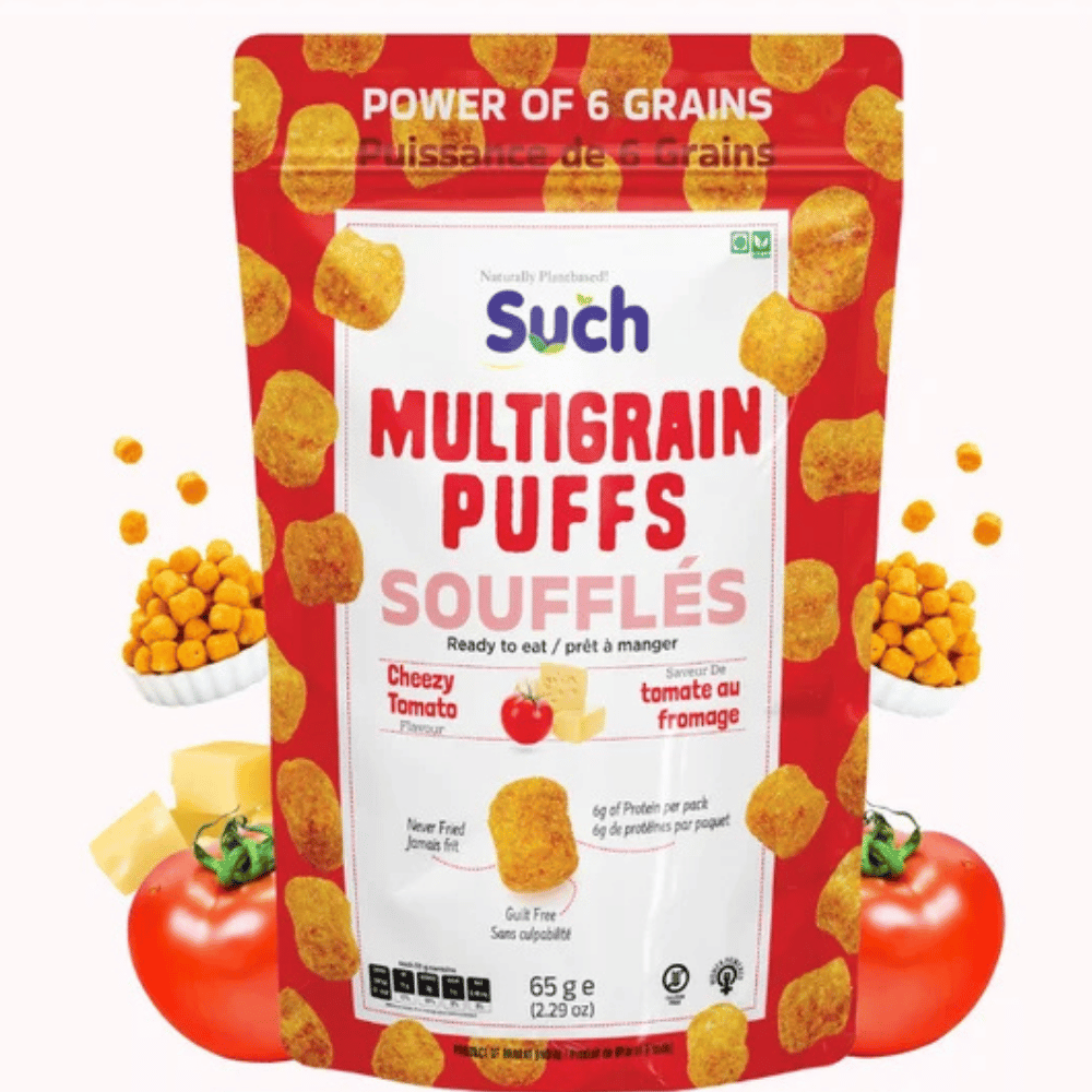 Such Foods Cheezy Tomato Puffs - 65g