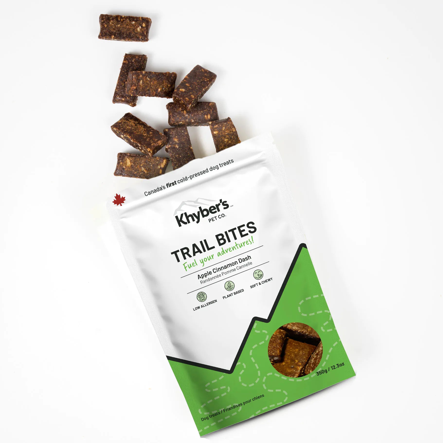 Khyber's Pet Co. Apple Cinnamon Dash Trail Bites - 350g