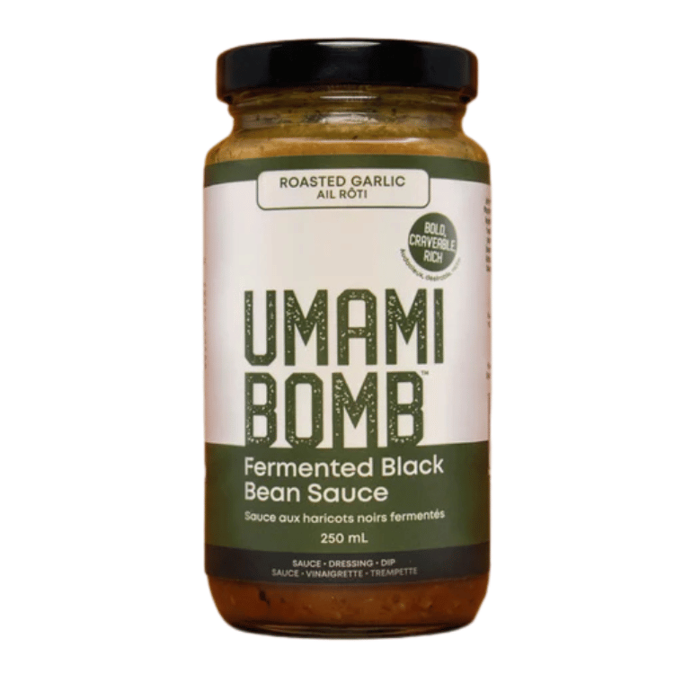 Vumami Foods Umami Bomb Fermented Black Bean Sauce Roasted Garlic - 250ml