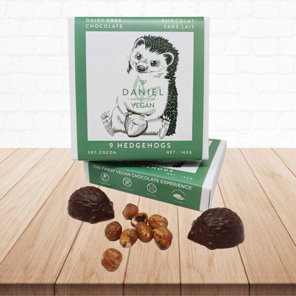Daniel Chocolates Vegan Hedgehog Box - 150g