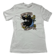 Vegan Veins 'Liberation for All' Blanc T-shirt unisexe