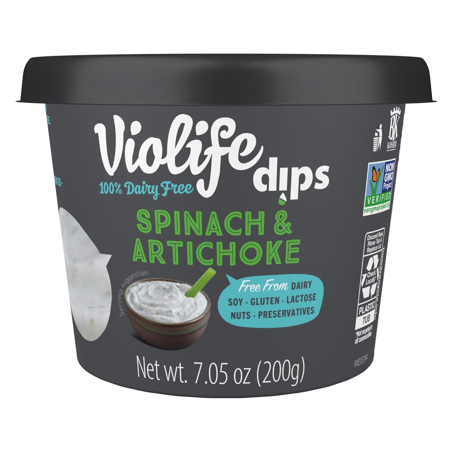 Violife Spinach Artichoke Dip - 200g
