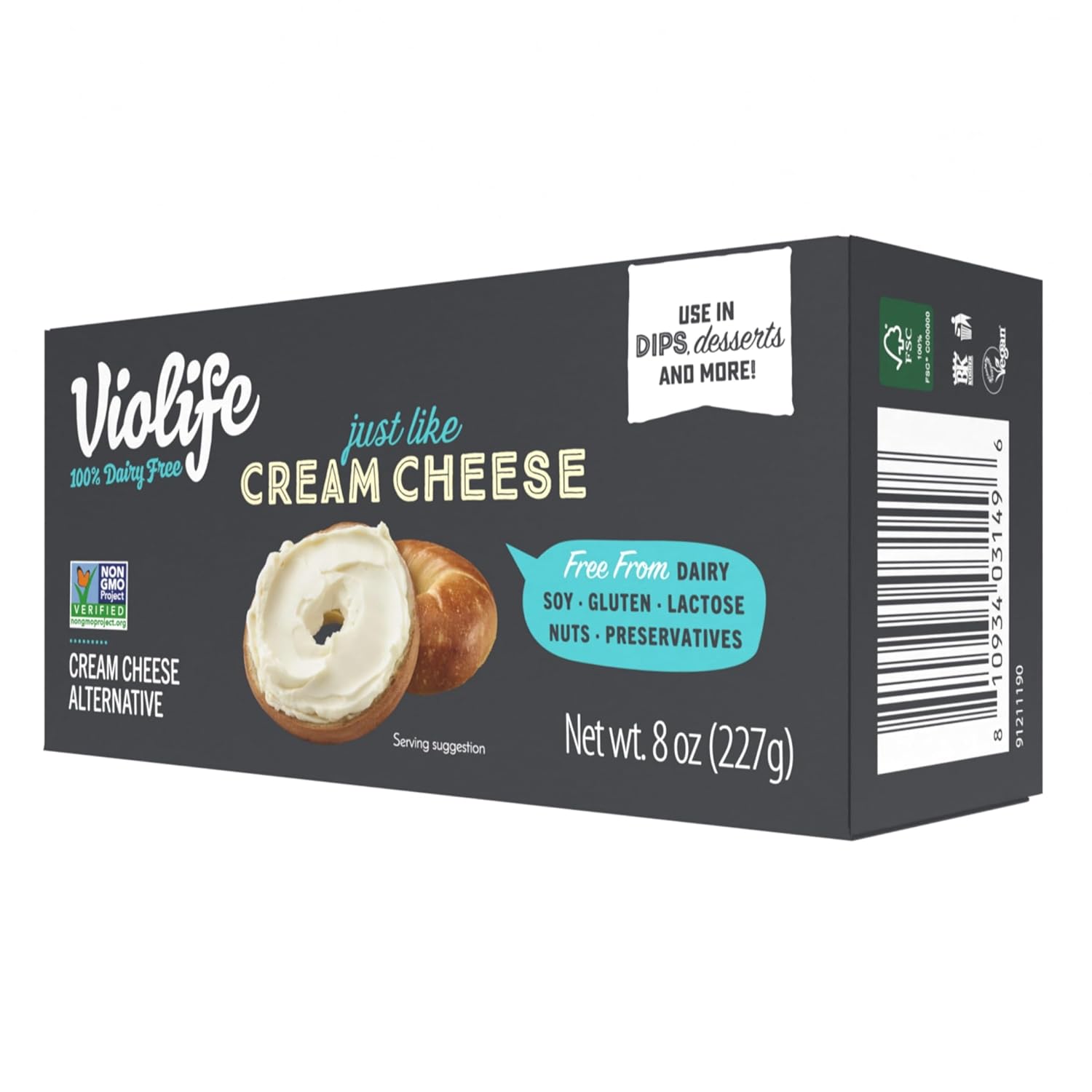 Violife Original Cream Cheese Block - 227g