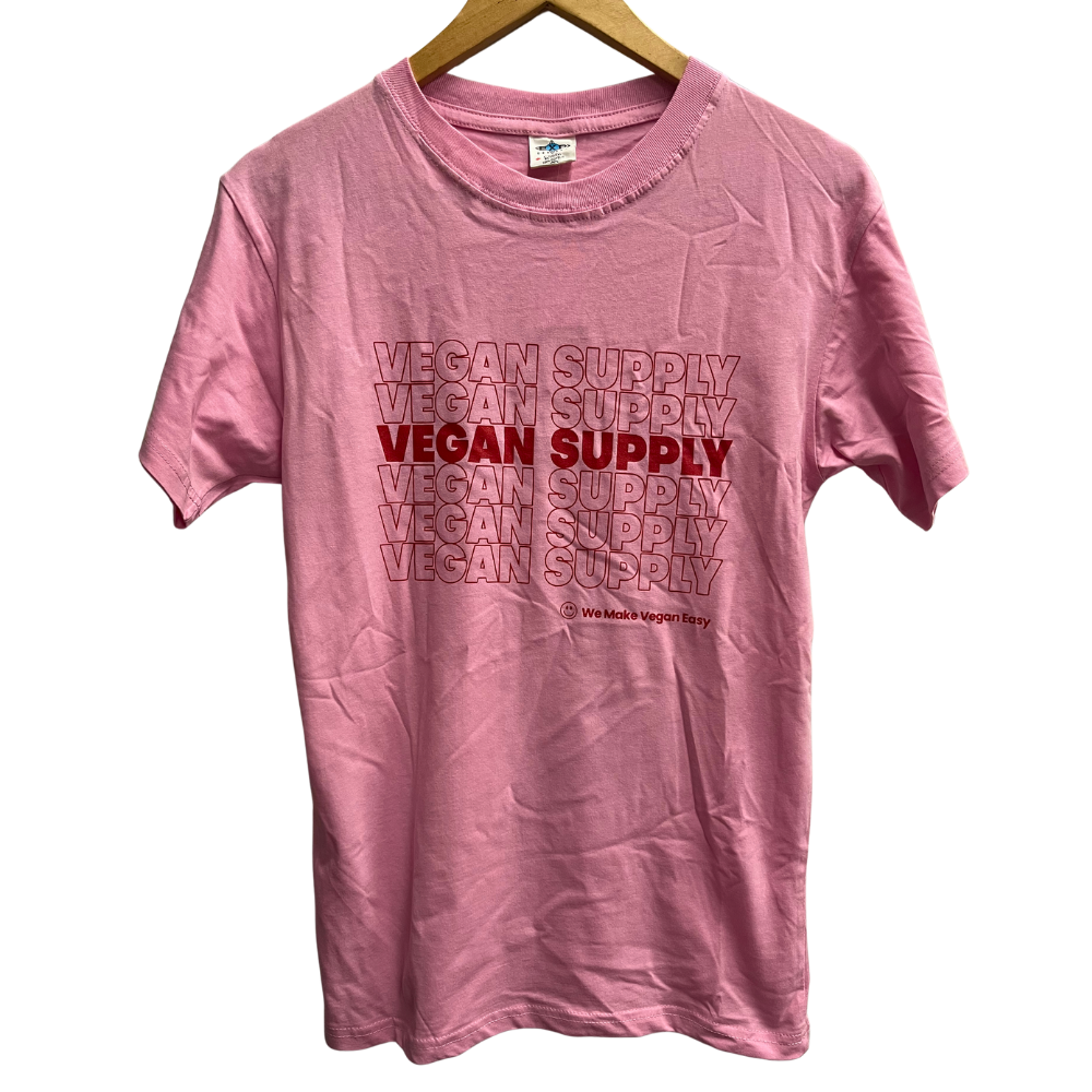 Vegan Power Co 'Plant Based' Acid Wash Noir T-shirt unisexe