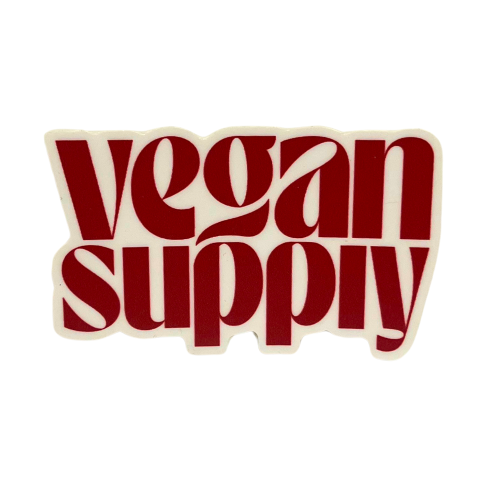 Vegan Supply Logo Sticker