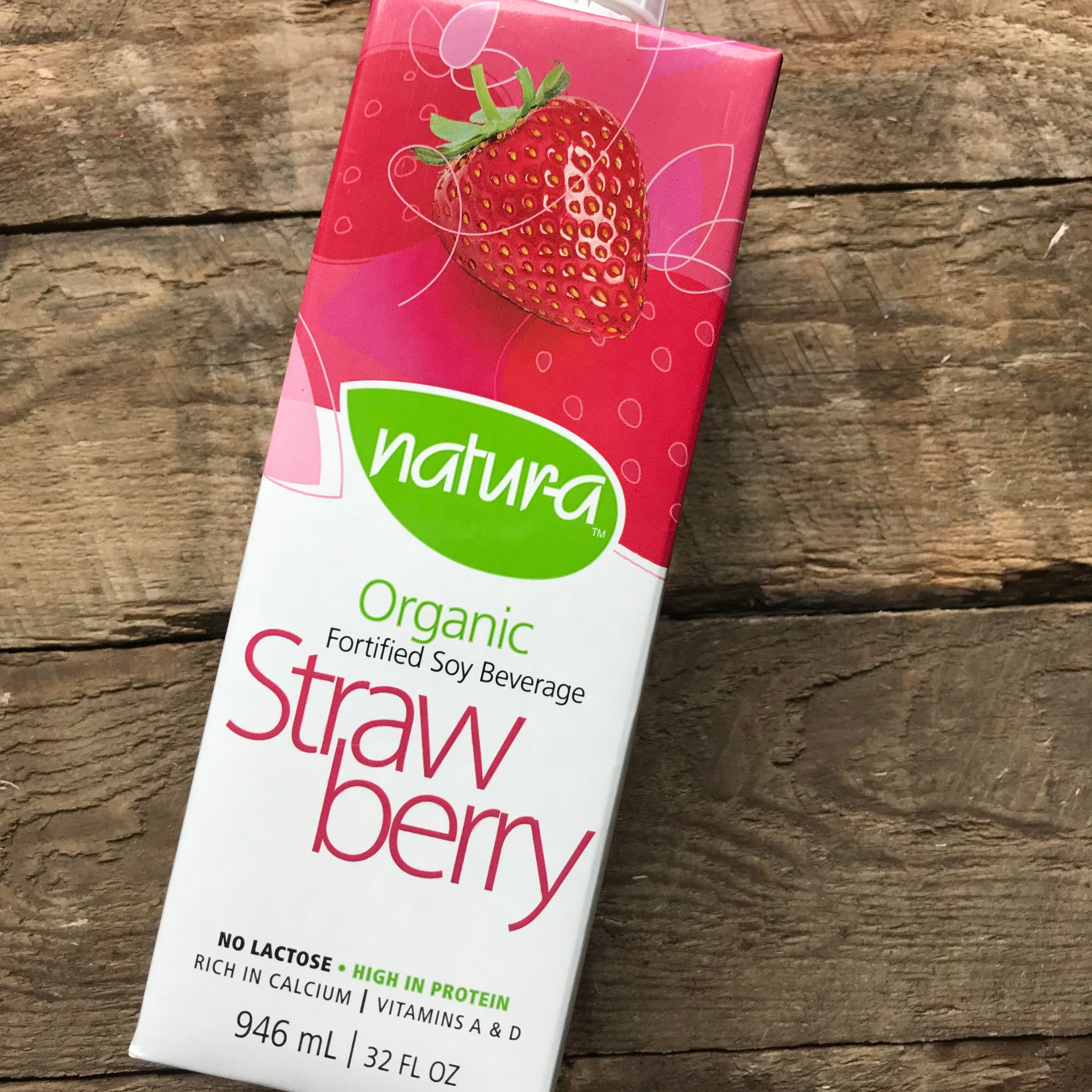 Natura Strawberry Soy Milk - 946ml