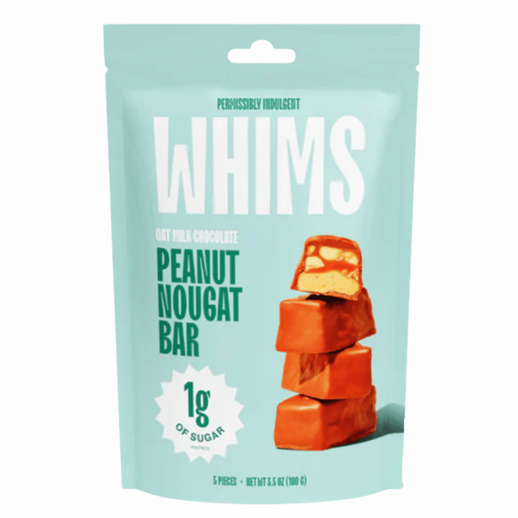 Whims Peanut Nougat Bar - 100g