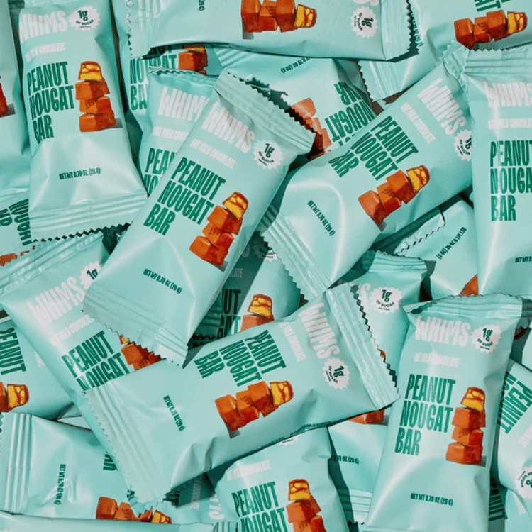 Whims Peanut Nougat Bar - 20g