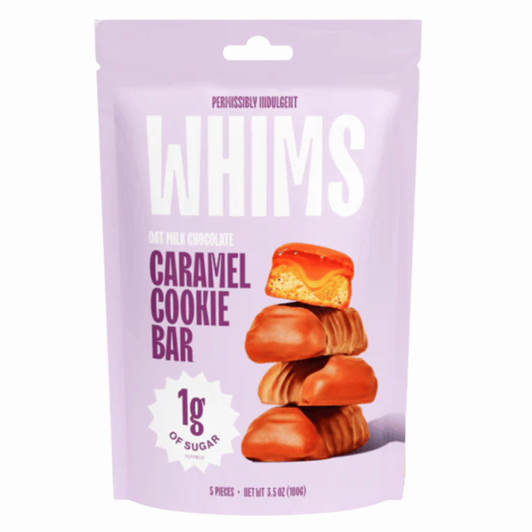 Whims Caramel Cookie Bar - 100g