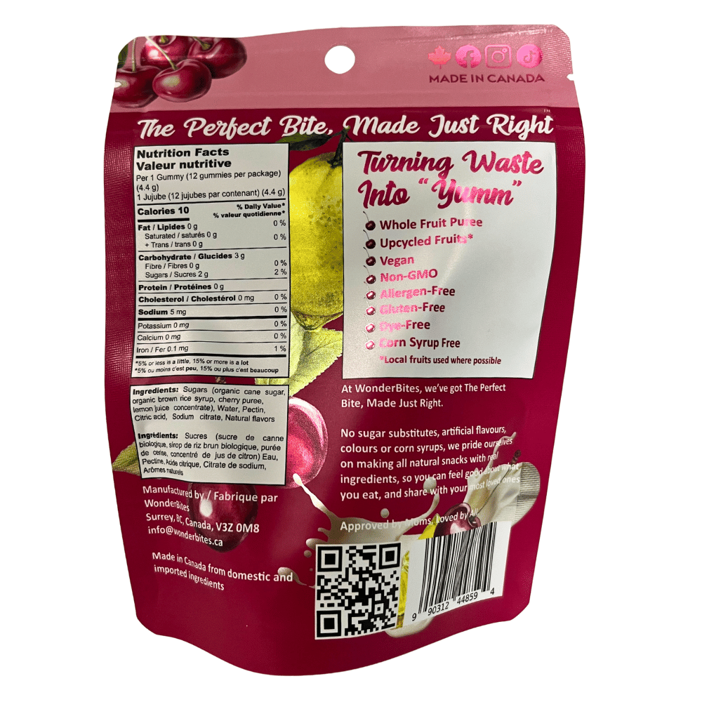 WonderBites Whipped Cherry Lemonada - 50g