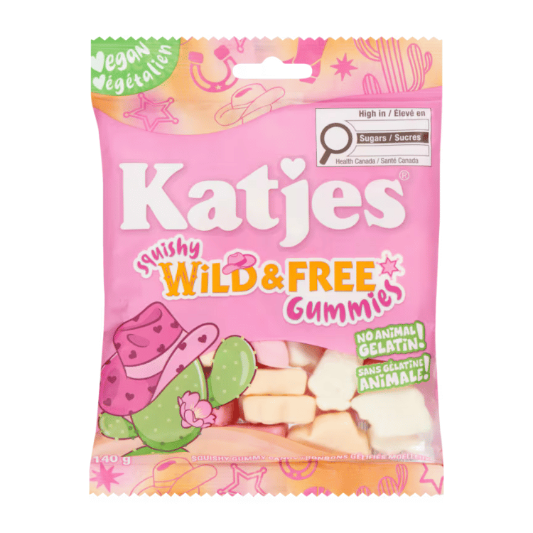 Katjes Squishy Wild & Free Gummies - 140g