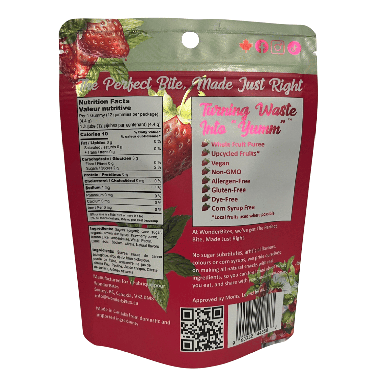 WonderBites Strawberry Lime Mojito - 50g