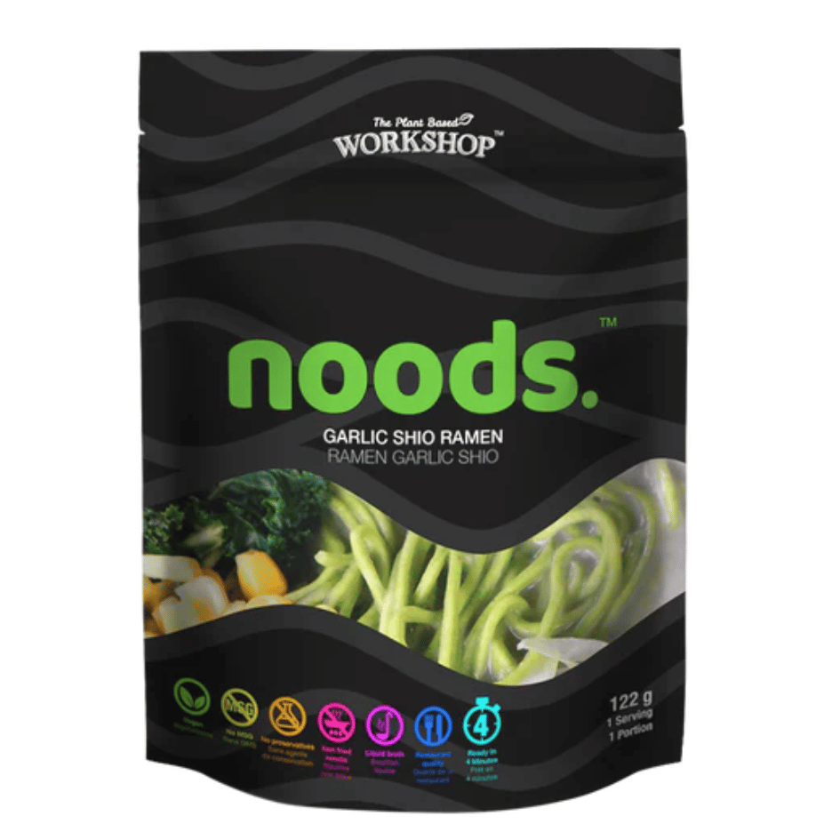 The Plant Based Workshop NOODS. Garlic Shio Ramen Kit - 122g