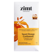 Zimt Sweet Orange Cardamom Chocolate Bar - 50g