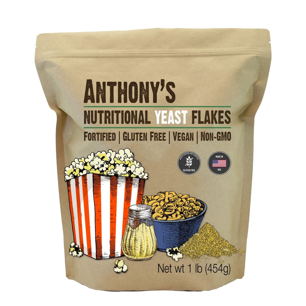 Flocons de levure nutritionnelle Anthony's Goods - 454g