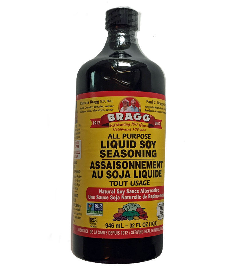 Assaisonnement de soja liquide tout usage Bragg - 946 ml