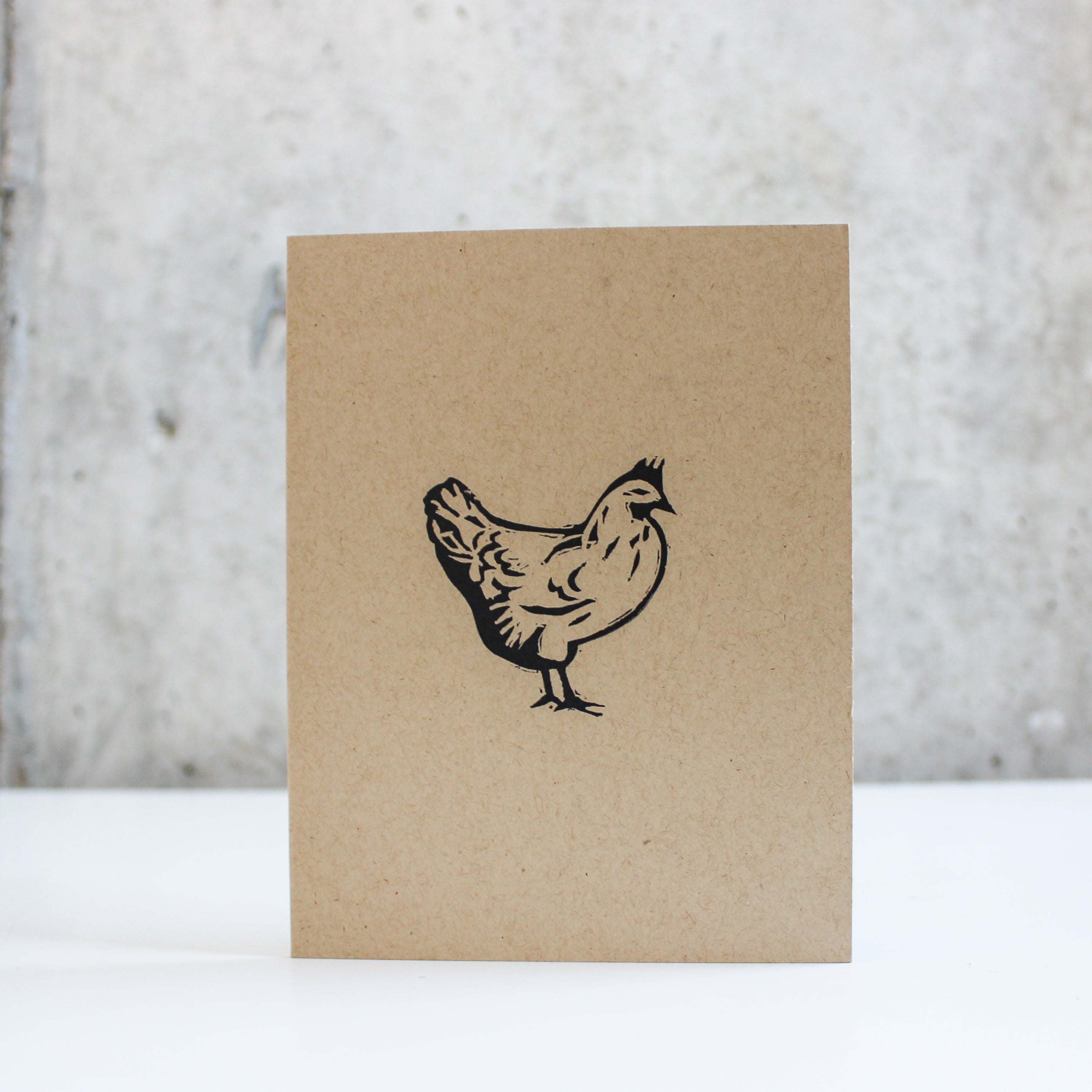 Bestowed Greeting Cards (Blank Inside) - Brown