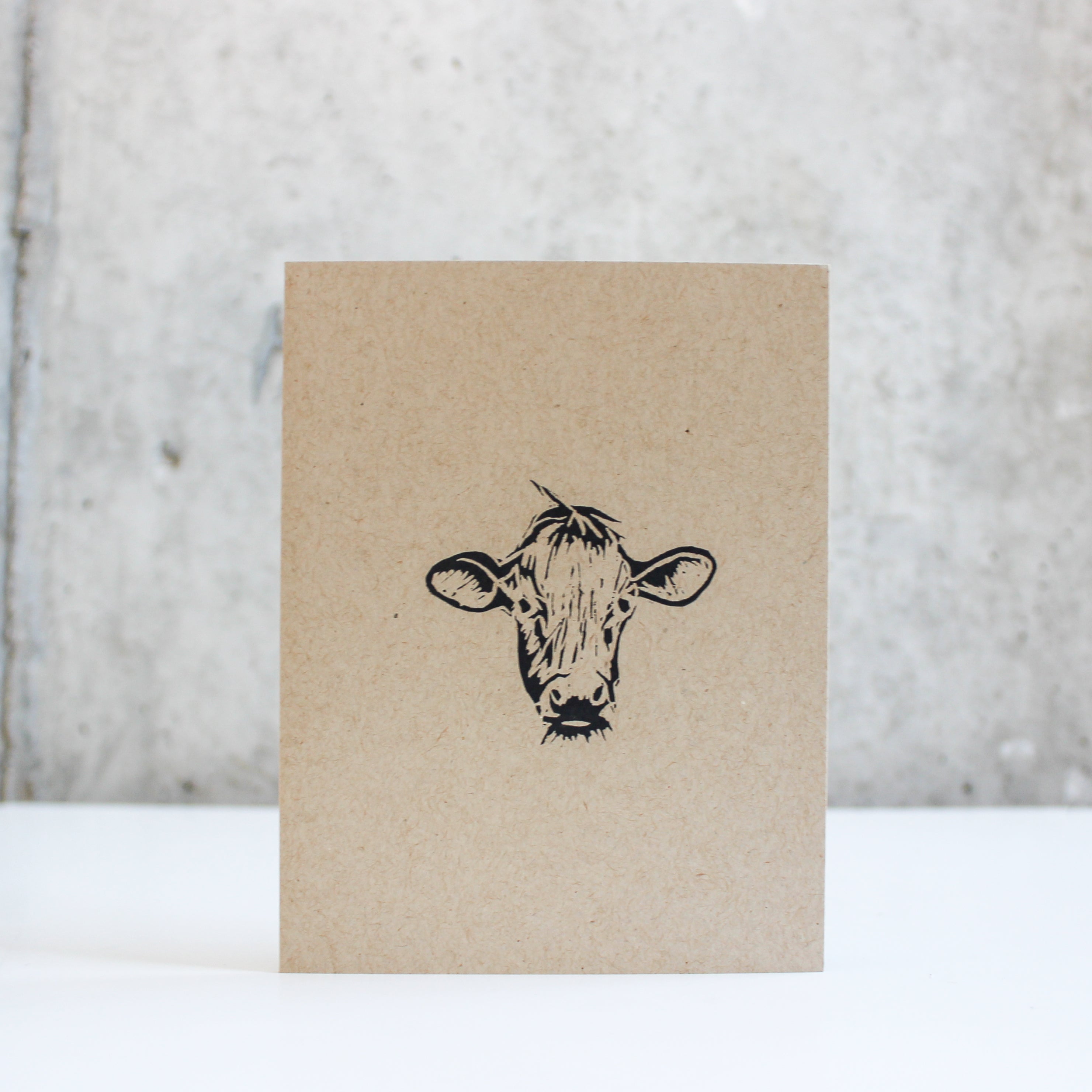 Bestowed Greeting Cards (Blank Inside) - Brown