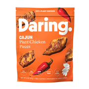 Daring Cajun Plant-Based Chicken Pieces - 227g