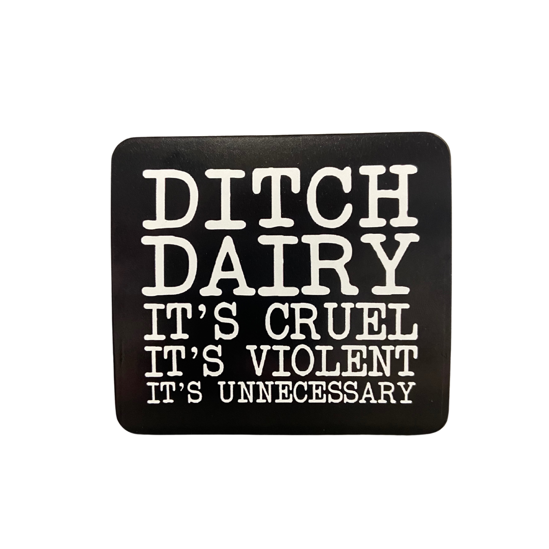 HarmLessBeings 'Ditch Dairy' Sticker