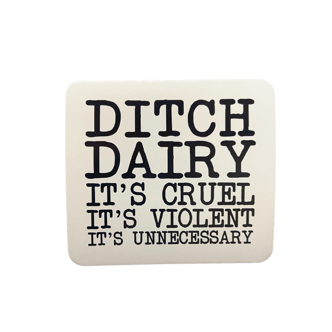 HarmLessBeings 'Ditch Dairy' Sticker