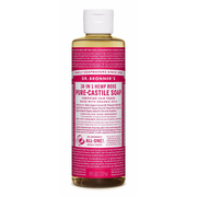 Savon liquide Dr. Bronner's Rose Pure-Castile - Plusieurs tailles