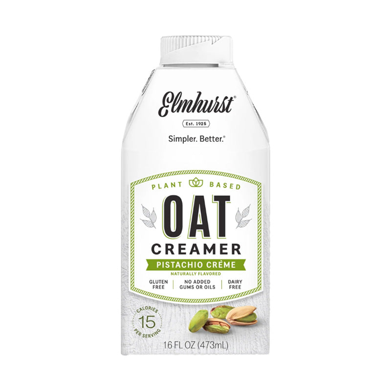 Elmhurst Pistachio Crème Crème de lait d'avoine - 473 ml