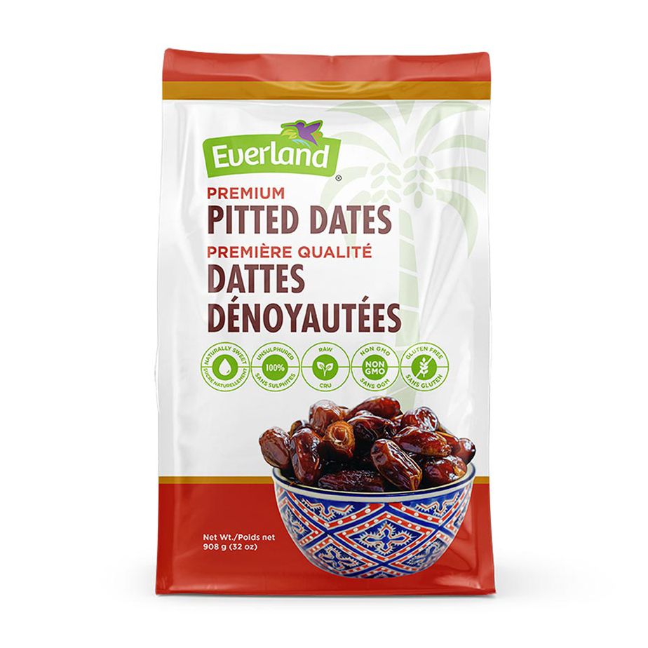 Dattes entières dénoyautées Everland - 908g