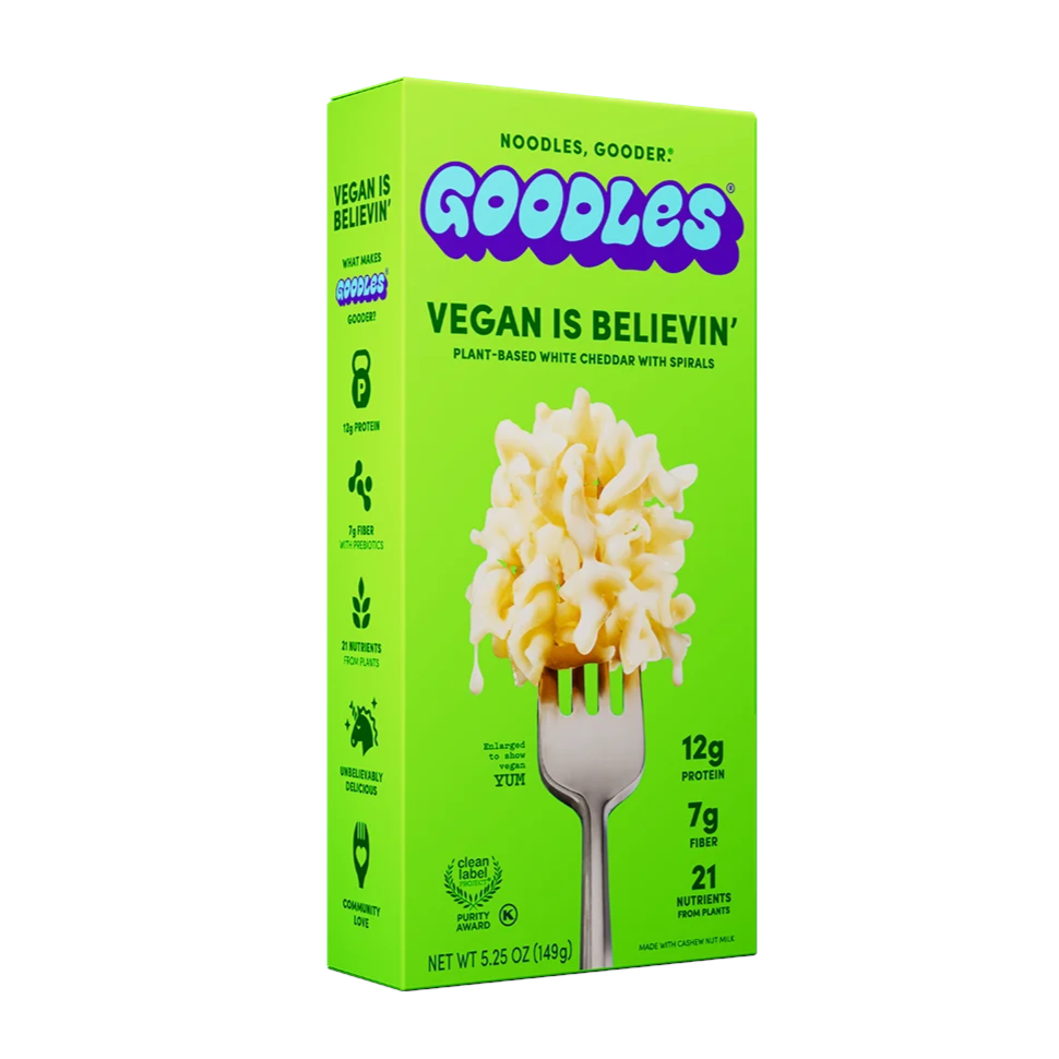 Goodles Vegan est Believin' Mac and Cheese - 149g