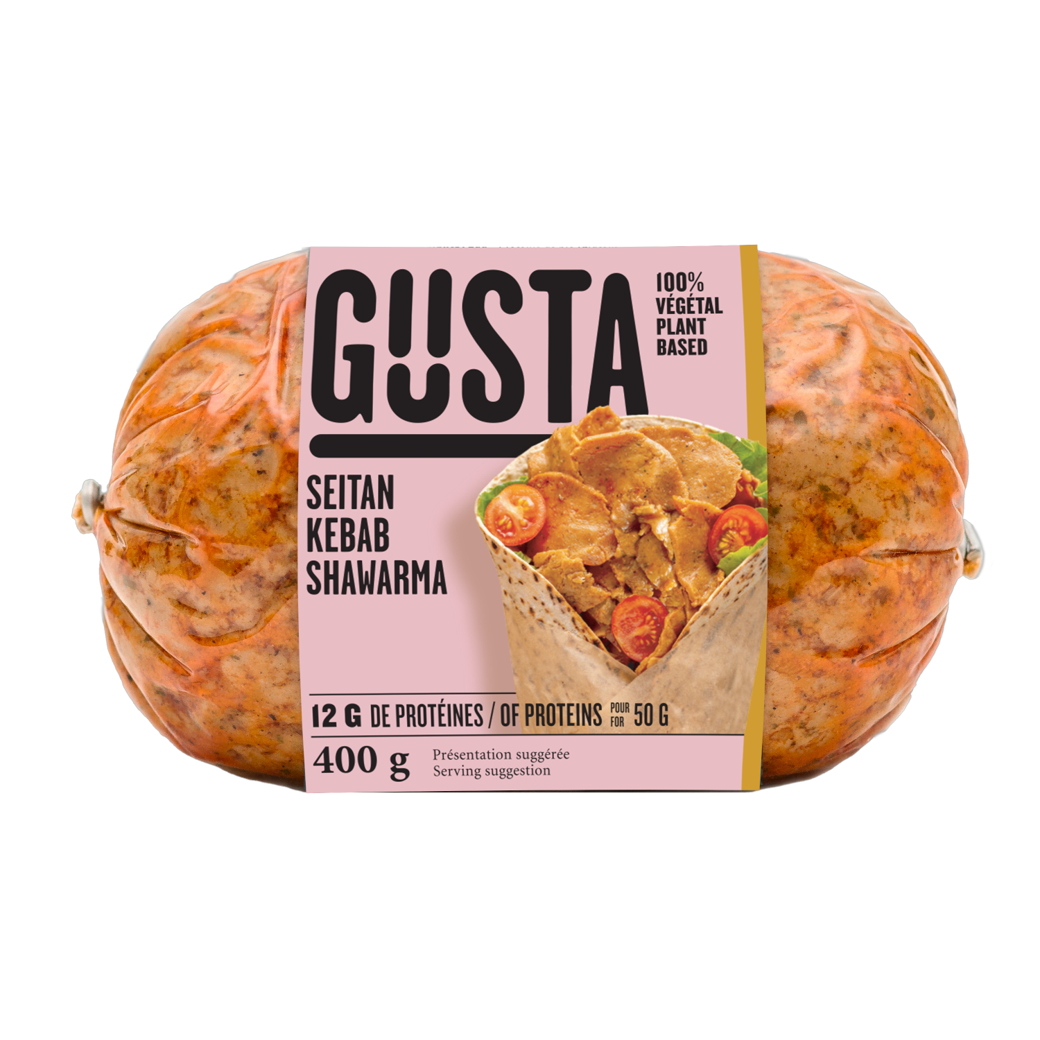 Gusta Kebab Shawarma Seitan - 400g