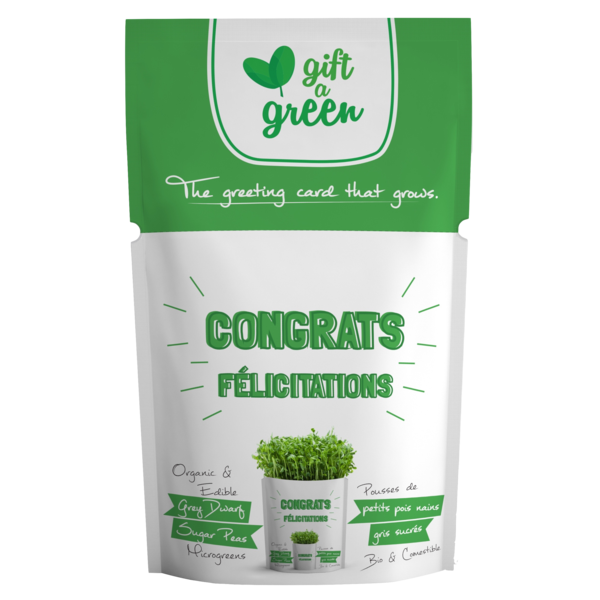 CLEARANCE - Gift a Green Microgreens Greeting Card