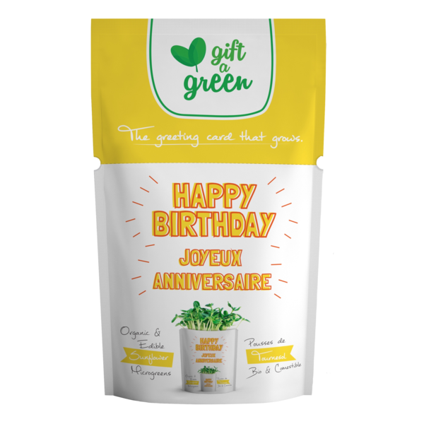 CLEARANCE - Gift a Green Microgreens Greeting Card