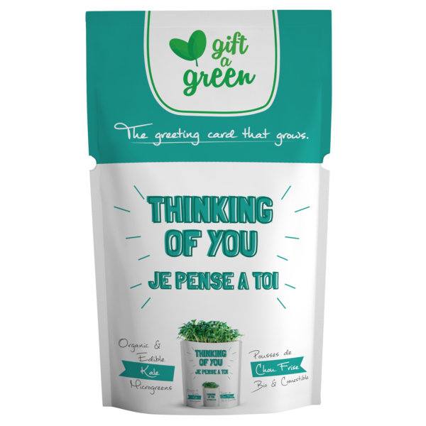 CLEARANCE - Gift a Green Microgreens Greeting Card