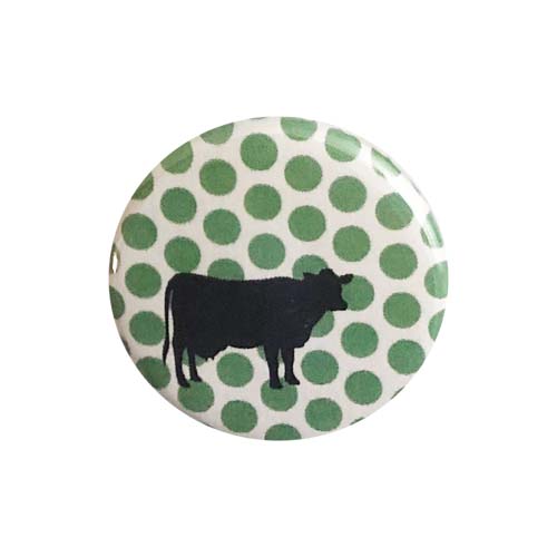Bouton Vache à Pois