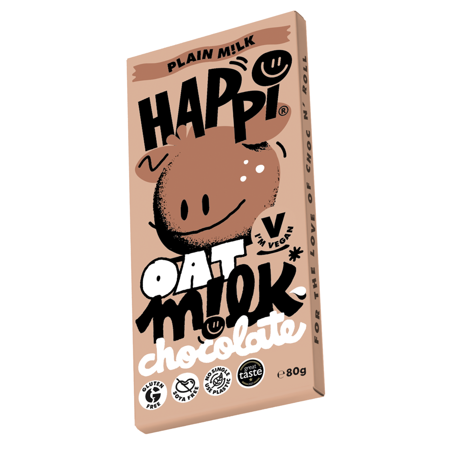 Happi Nature Avoine Chocolat Au Lait - 80g