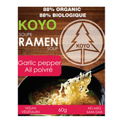 Ramen à l'ail et au poivre Koyo