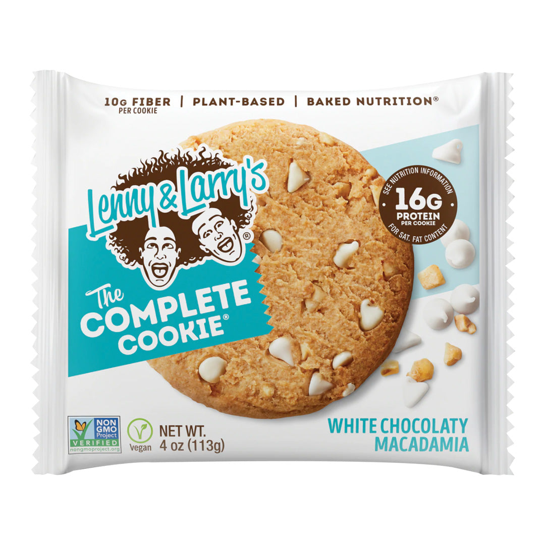 Lenny & Larry's White Chocolaty Macadamia Protein Cookie - 113g – Vegan ...