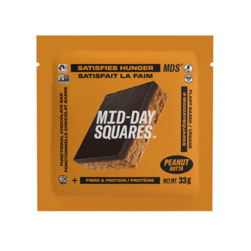 Carrés de la mi-journée Carré au beurre d'arachide - 33g
