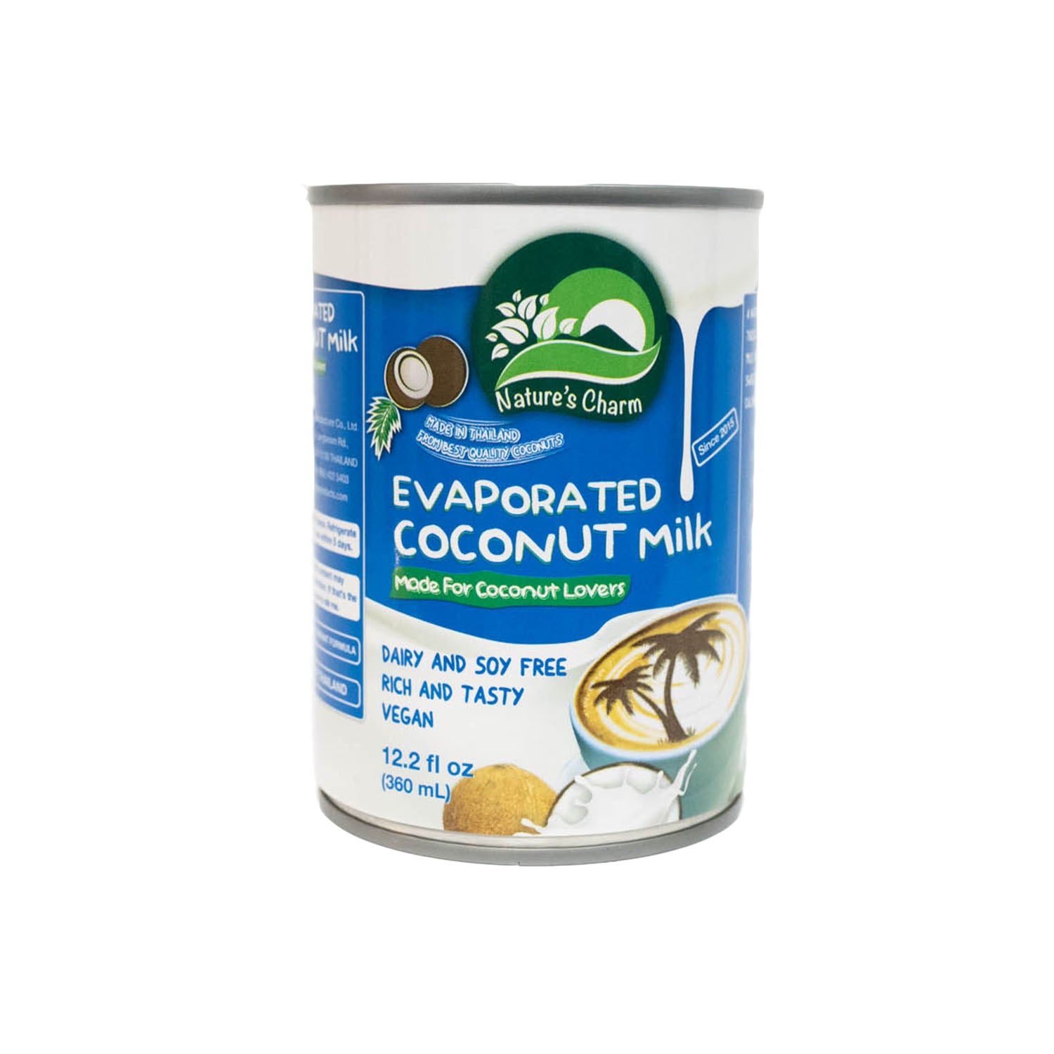 Nature's Charm Evaporated Coconut Milk - 360ml