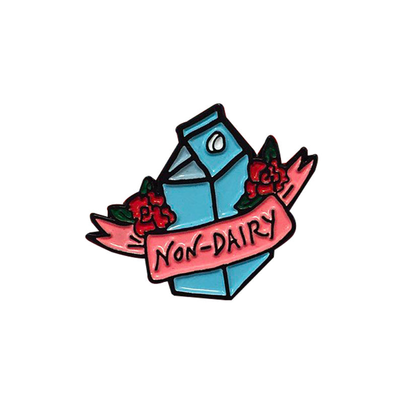 Pretty Candy Pin Company 'Non-Dairy'Enamel Pin