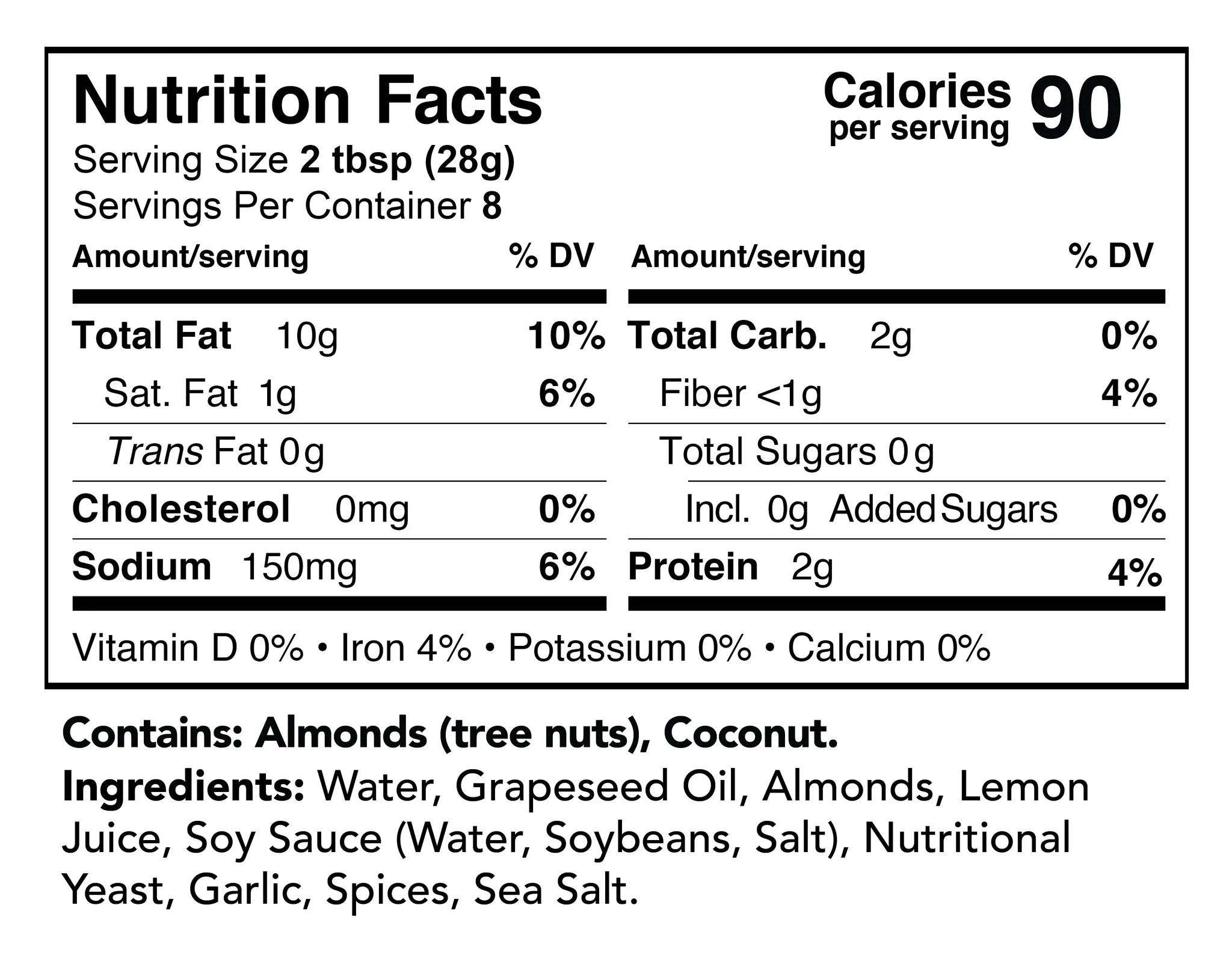 Bitchin' Sauce Original Almond Dip - 227g