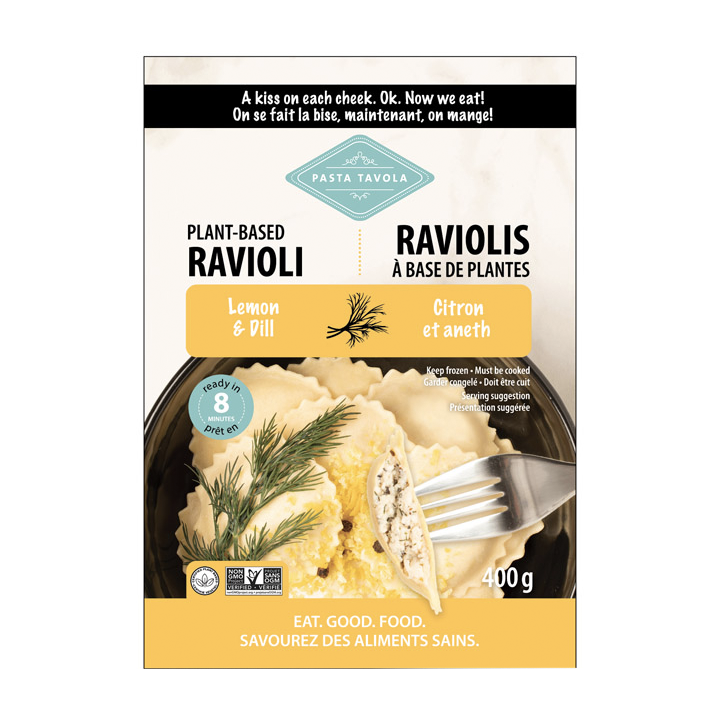 Pâtes Tavola Ravioli Citron &amp; Aneth - 400g