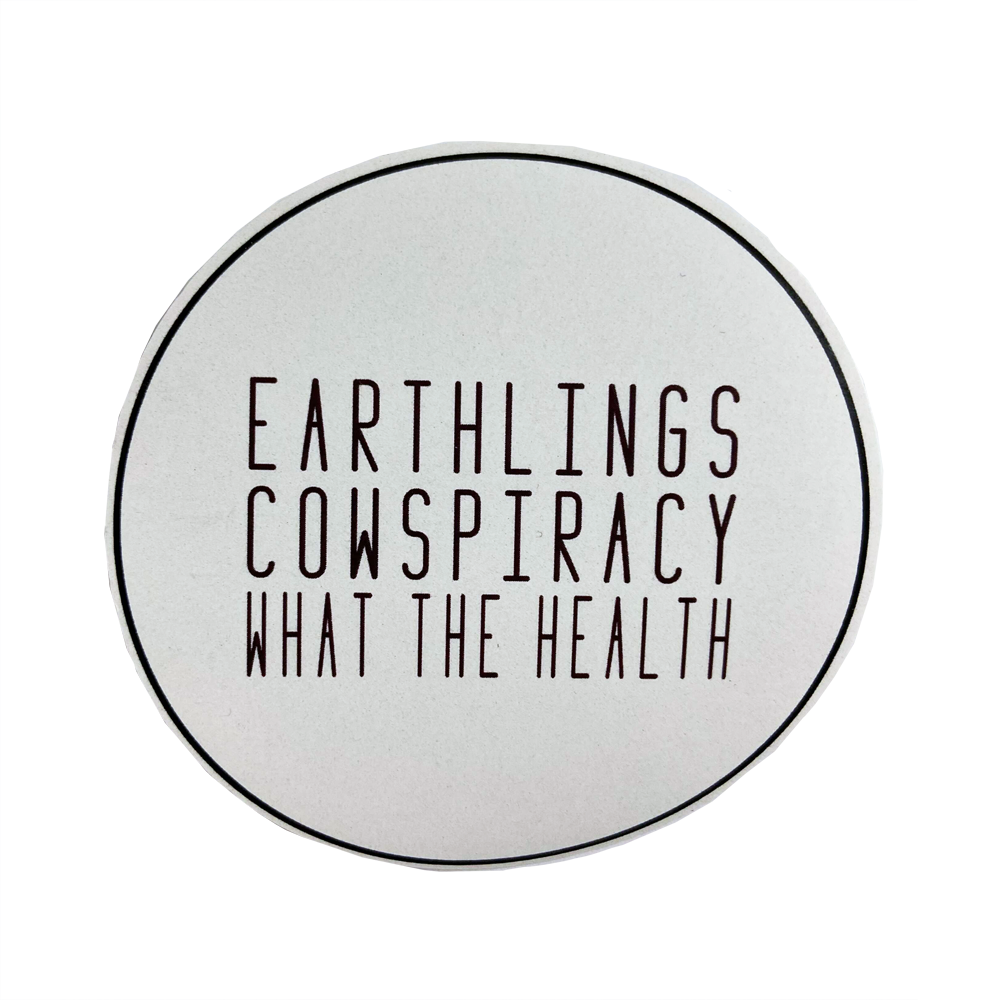 CLEARANCE - Peace People Project 'Earthlings, Cowspiracy, What the Health' Sticker