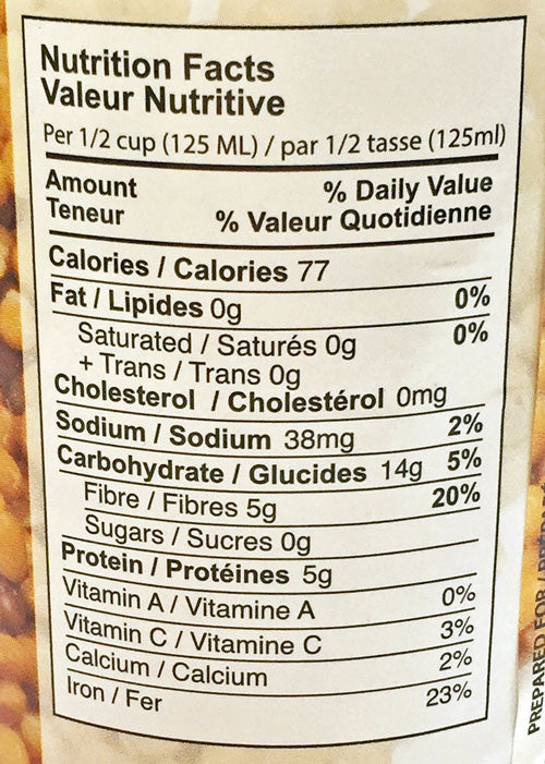 Lentilles Bio San Remo - 398ml