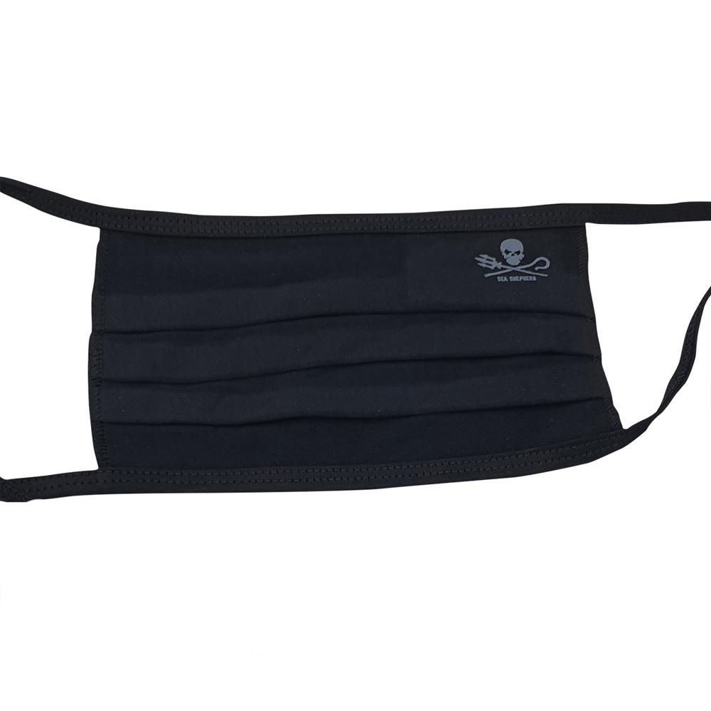 CLEARANCE - Sea Shepherd Jolly Roger Organic Cotton Face Mask - 5 Pack