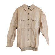 Veste en similicuir Vanilla Monkey - Stone