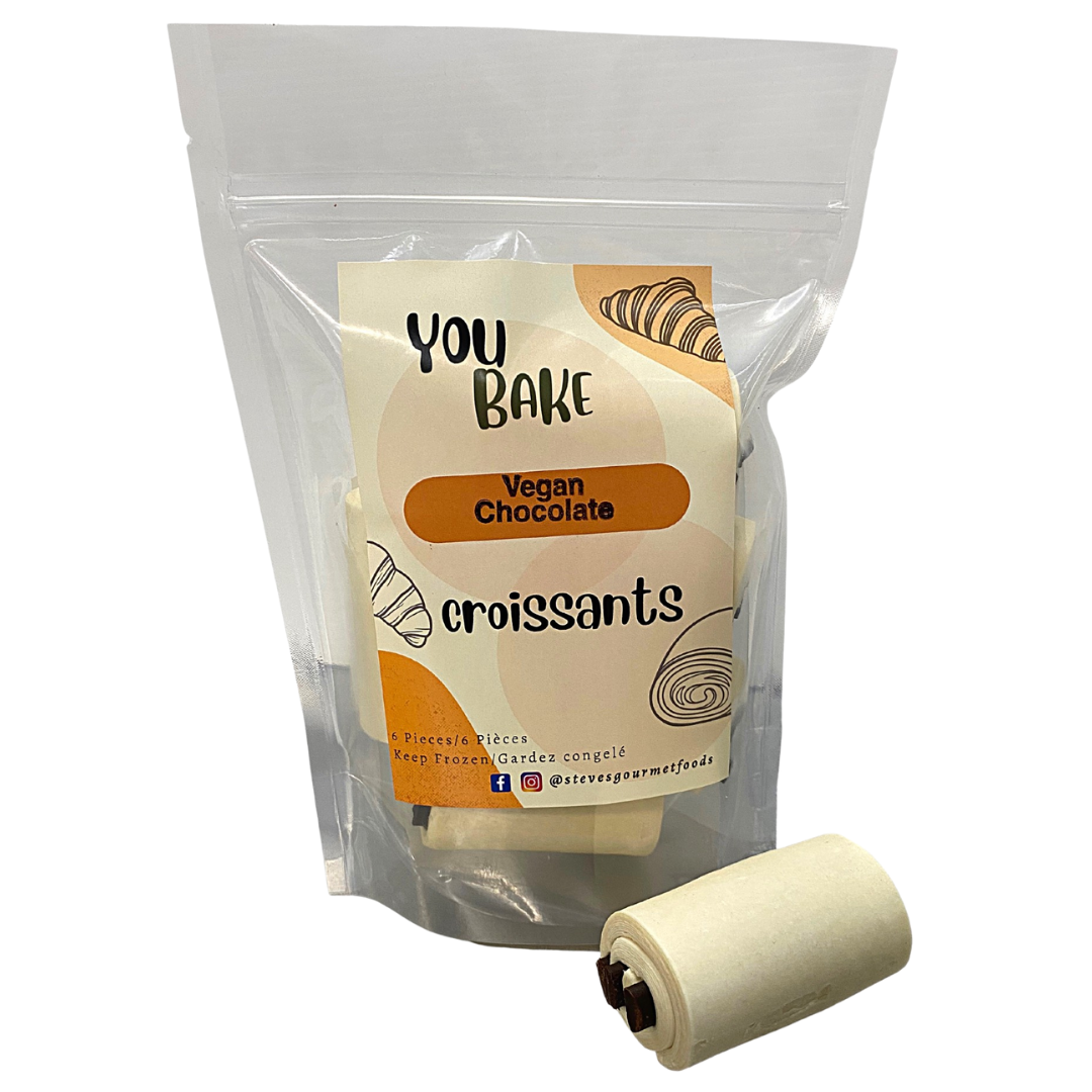 Steve's Croissants Croissants au chocolat végétaliens surgelés - 750g