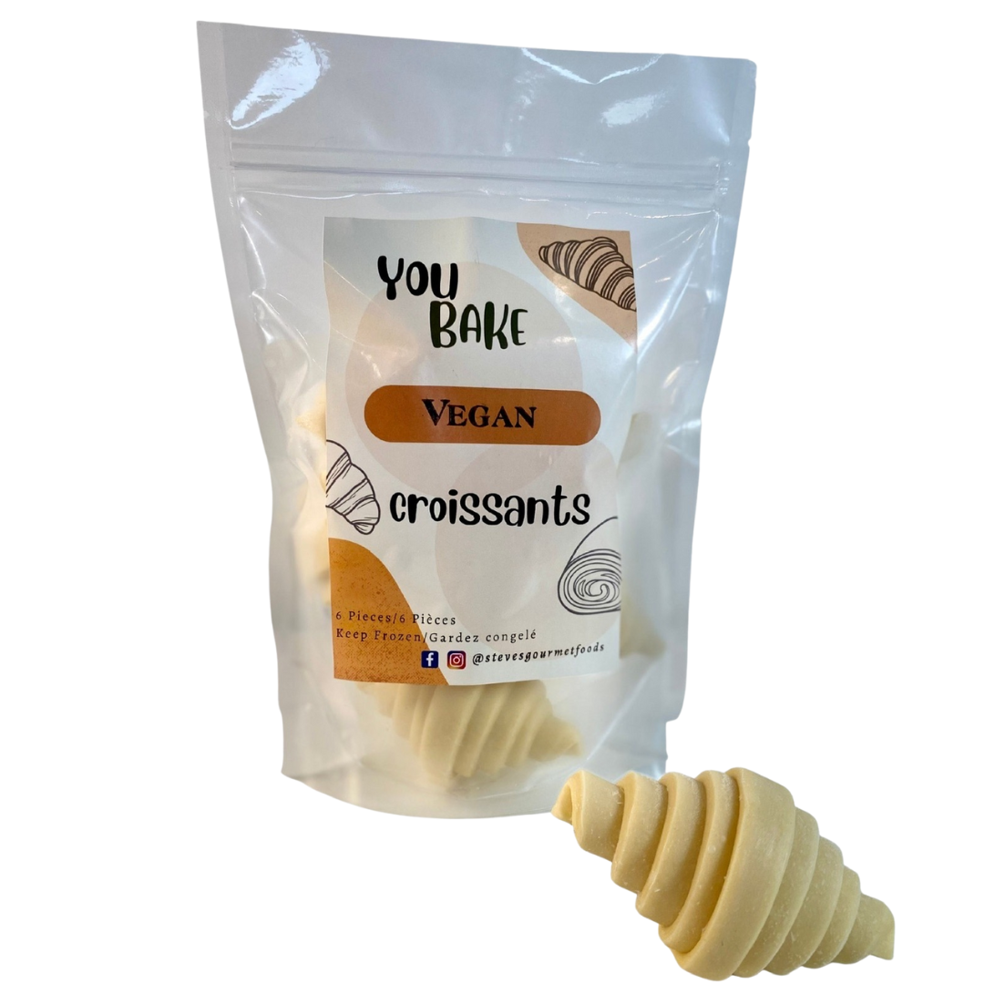 Steve's Croissants Croissants végétaliens surgelés - 550g