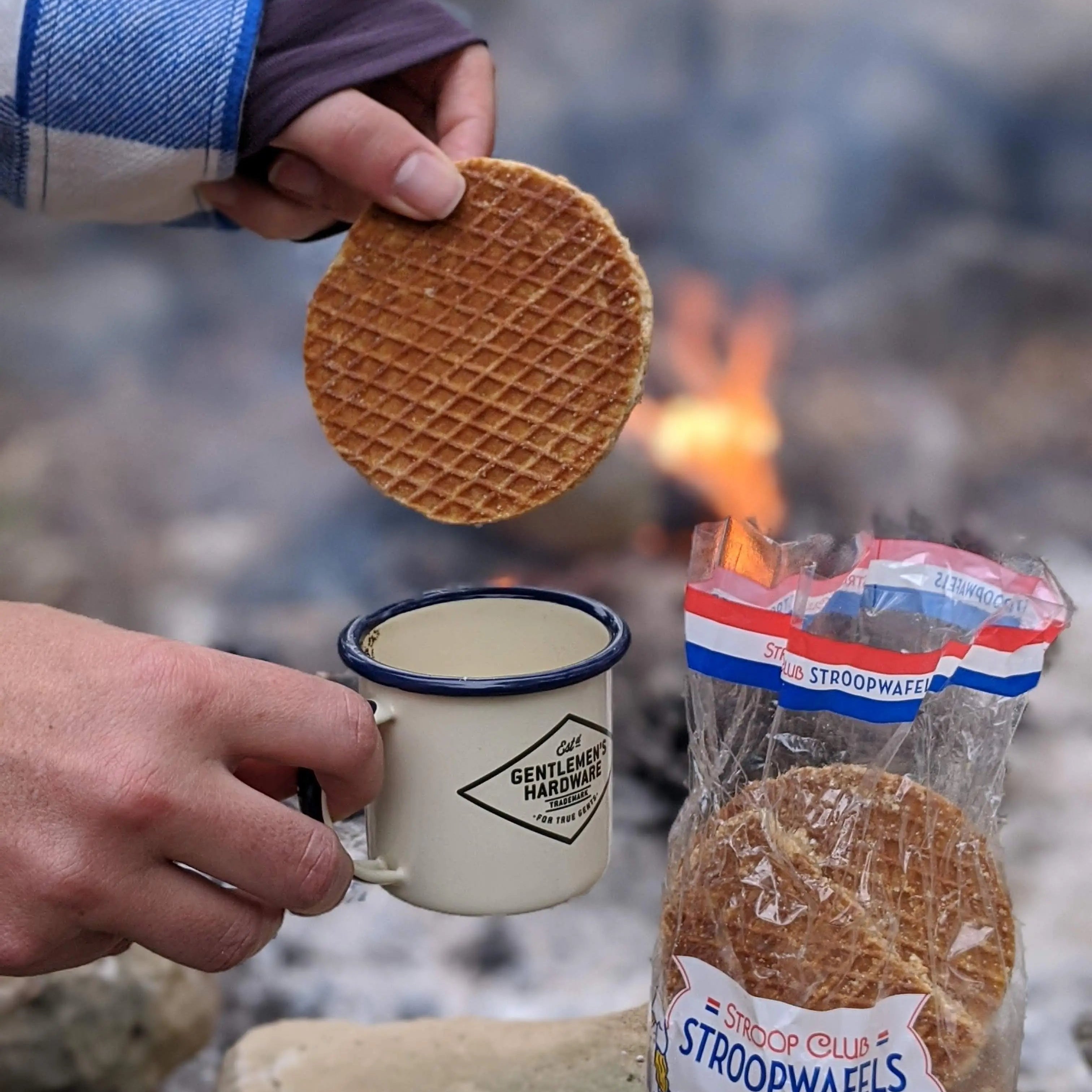 Stroop Club Vegan Traditional Caramel Stroopwafel Cookies - 240g