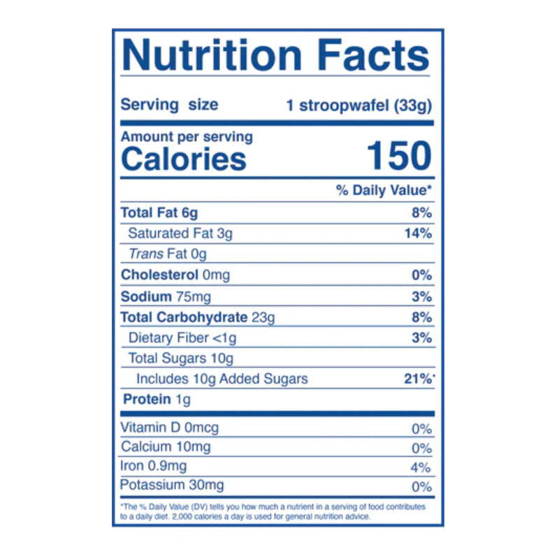Biscuits Stroopwafel au café végétalien Stroop Club - 66g